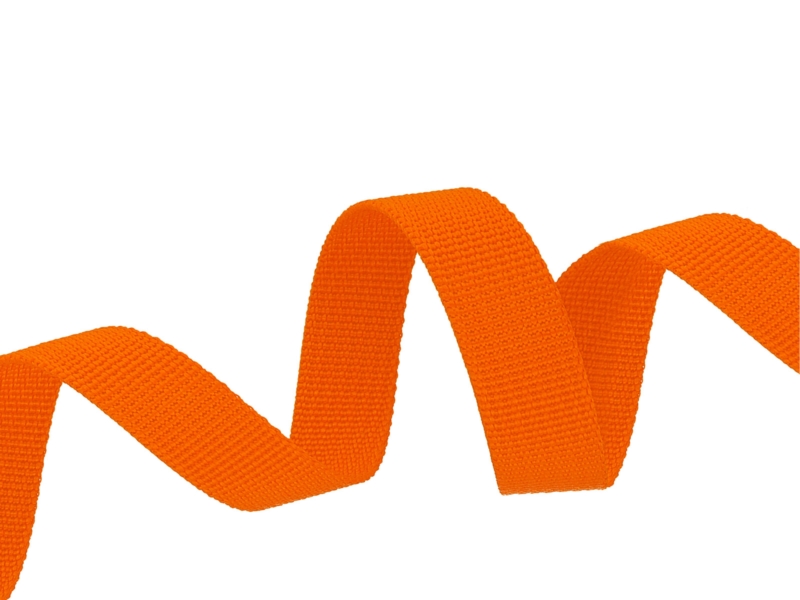 WEBBING TAPE P10 10 MM ORANGE NEON 1002 PES  