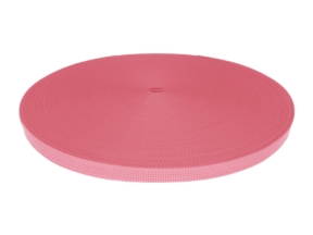 Polyester-Trägerband P10 15 mm rosa intensiv