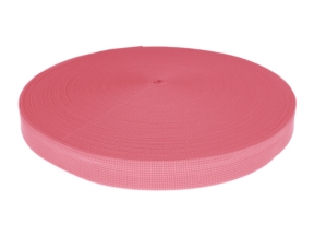 Polyester-Trägerband P10 25 mm rosa intensiv