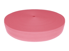 Polyesterový podkladový pásek P10 38 mm růžový intenzivní