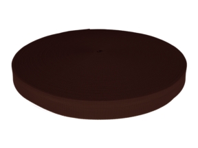 Polyester-Trägerstreifen P10 25 mm dunkelbraun