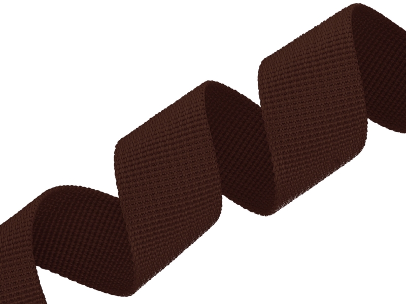 TRAGBAND P10 30 MM DUNKELBRAUN 141 PES