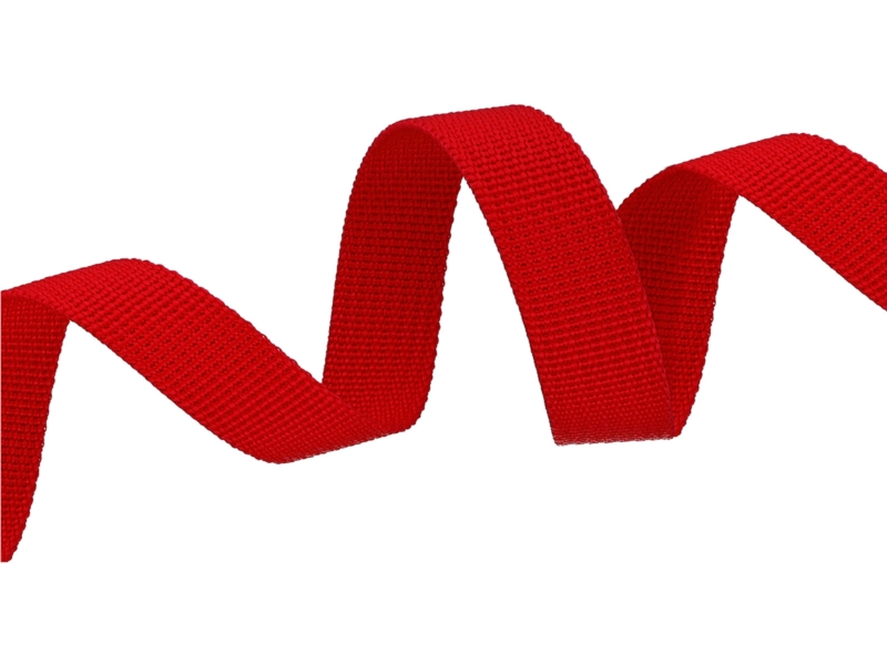WEBBING TAPE P10 10 MM RED 171 PES  