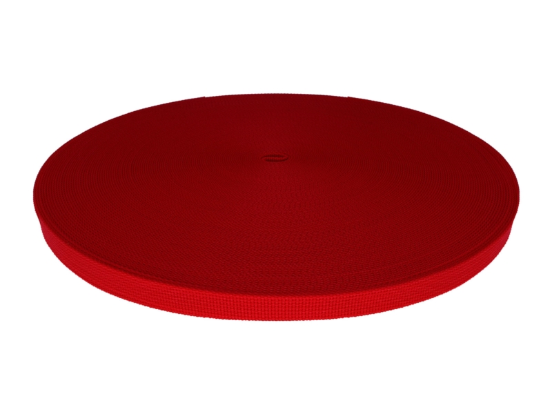 WEBBING TAPE P10 10 MM RED 171 PES  