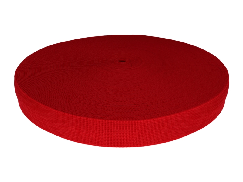 WEBBING TAPE P10 30 MM RED 171 PES
