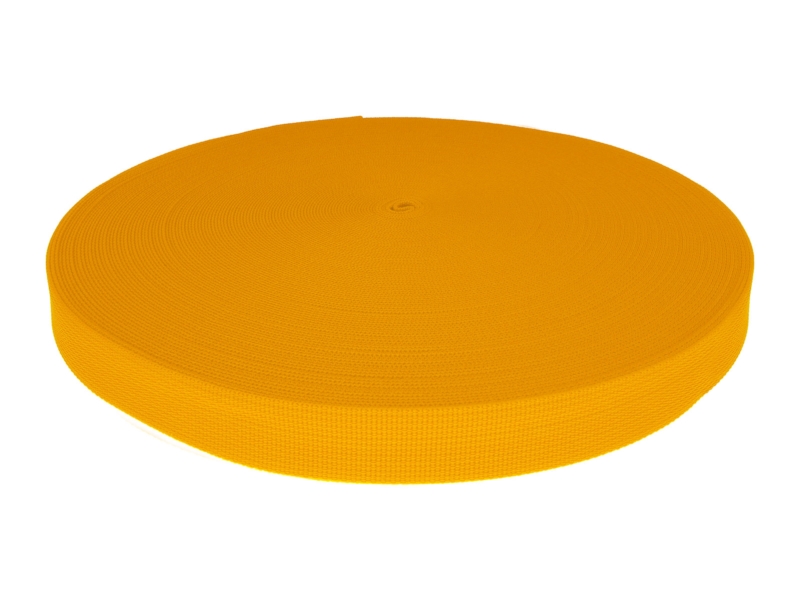 WEBBING TAPE P10 25 MM YELLOW 506 PES  