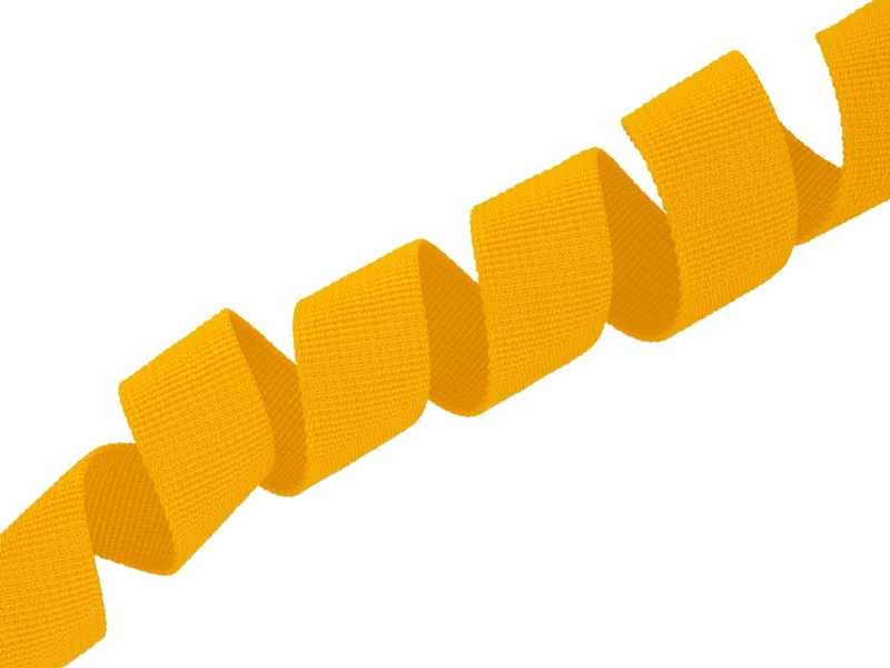 WEBBING TAPE P10 25 MM YELLOW 506 PES  
