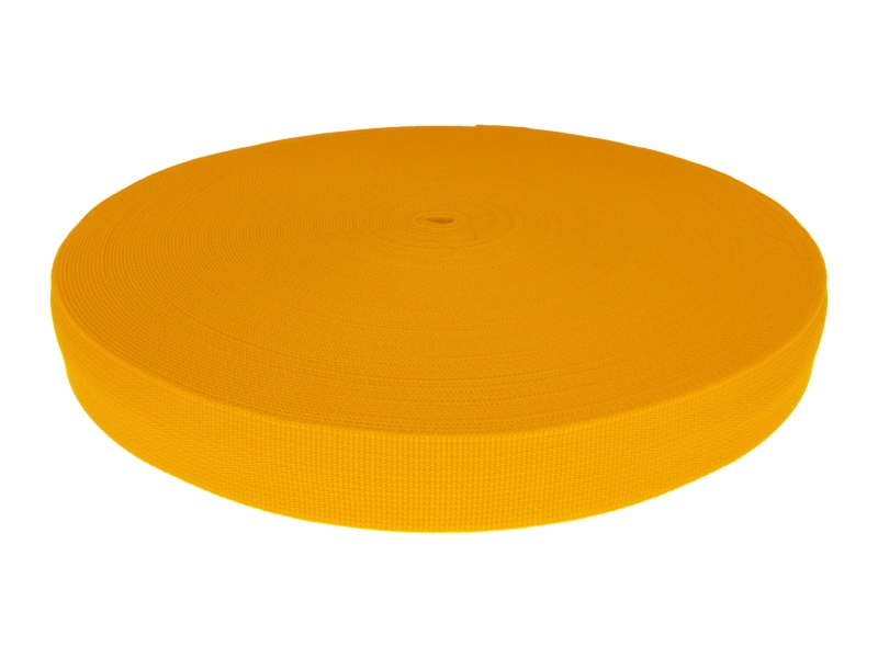 WEBBING TAPE P10 30 MM YELLOW 506 PES