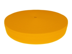Polyester-Trägerstreifen P10 38 mm gelb