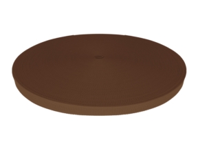Polyester-Trägerstreifen P10 15 mm Karamell