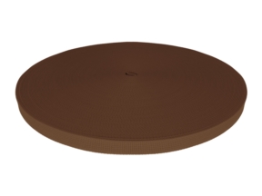 Polyester backing strip P10 20 mm caramel