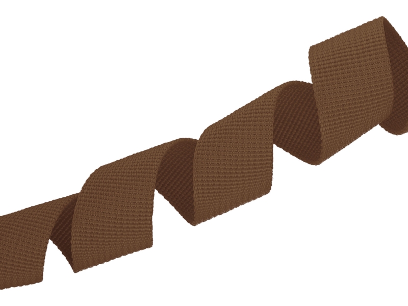 WEBBING TAPE P10 25 MM&nbspCARAMEL 895 PES&nbsp&nbsp