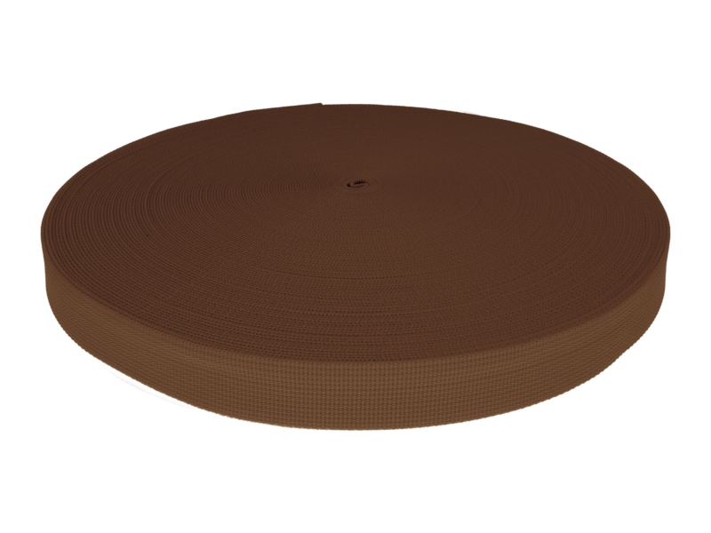 WEBBING TAPE P10 25 MM&nbspCARAMEL 895 PES&nbsp&nbsp