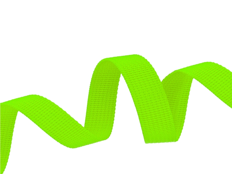 WEBBING TAPE P10 10 MM LIME NEON 1003 PES&nbsp&nbsp