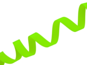 Polyester-Trägerstreifen P10 15 mm (1003) lime neon