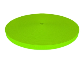 Polyester-Trägerstreifen P10 20 mm (1003) neon lindgrün
