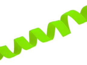 Polyester-Trägerstreifen P10 20 mm (1003) lime neon
