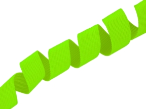 Polyester-Trägerband P10 25 mm (1003) lime neon