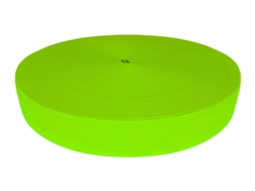 Polyester-Trägerstreifen P10 38 mm (1003) neonlindgrün