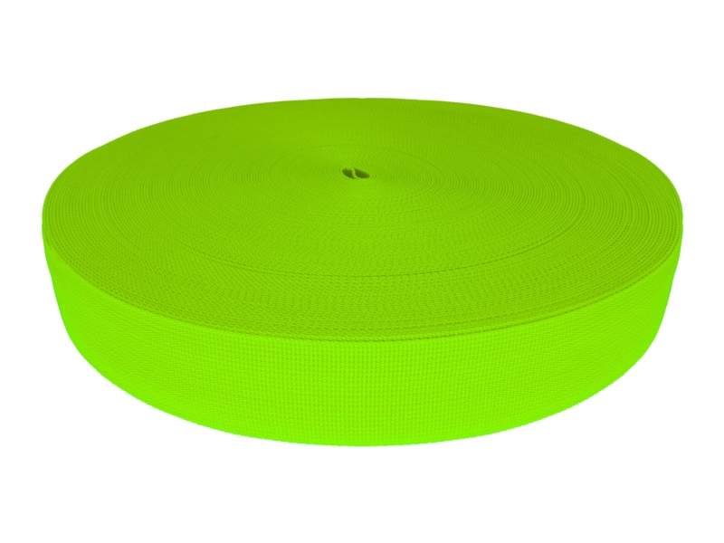 Taśma nośna poliestrowa P10 38 mm (1003) neon limonka