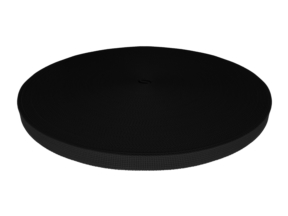 Polyester-Trägerstreifen P10 20 mm schwarz