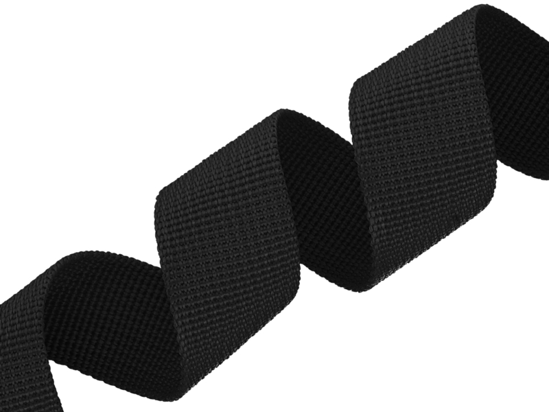 WEBBING TAPE P10 30 MM BLACK 580 PES