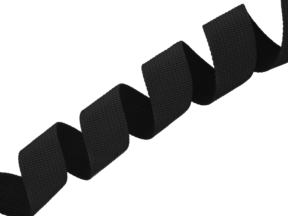 Polyester-Trägerstreifen P10 30 mm schwarz