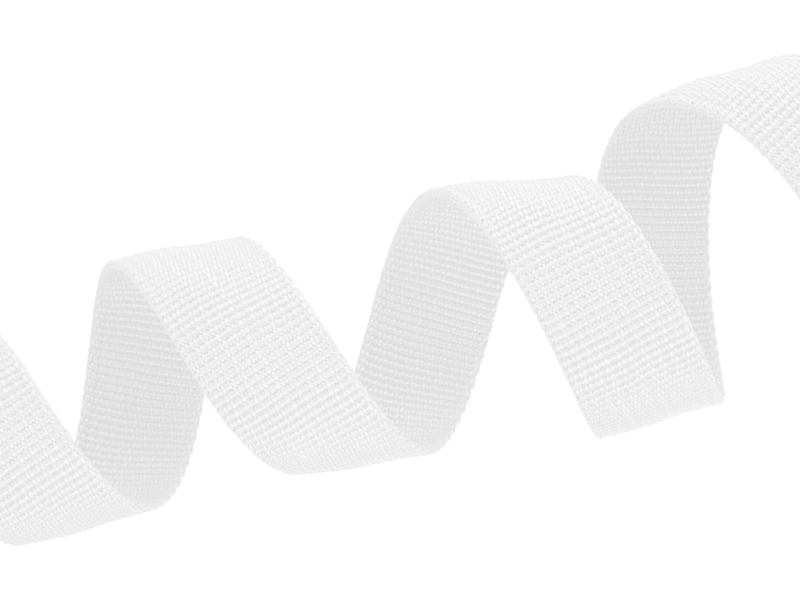 WEBBING TAPE P10 20 MM WHITE 501 PES  