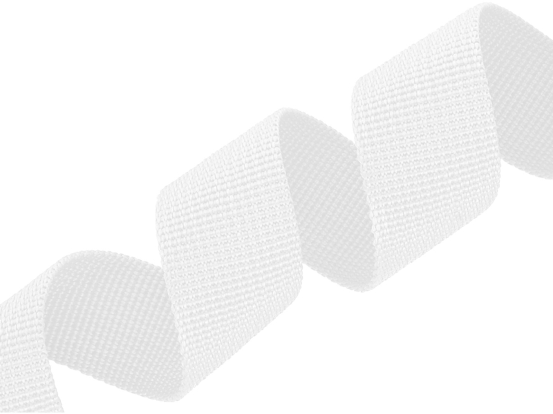 WEBBING TAPE P10 30 MM WHITE 501 PES  