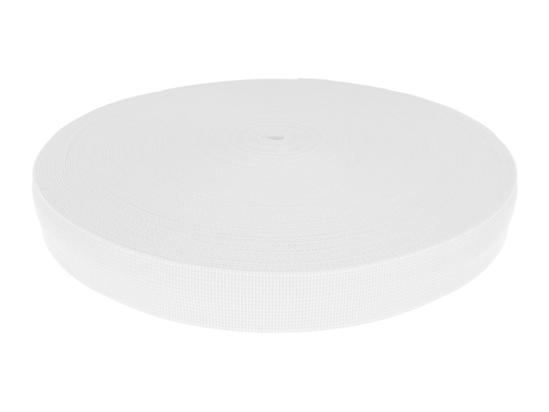 WEBBING TAPE P10 30 MM WHITE 501 PES  