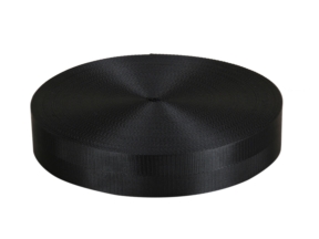 Polyester-Trägerstreifen P11 38 mm schwarz
