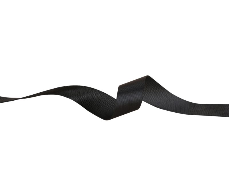 TRAGBAND P09 20 MM SCHWARZ 580 PES