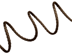 Polypropylene cord 4 mm dark brown (141)