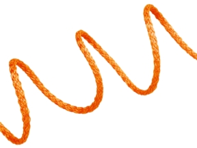 Polypropylenová šňůra 4 mm oranžová (523)