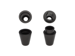Stoper plastikowy 4 mm (0225) czarny