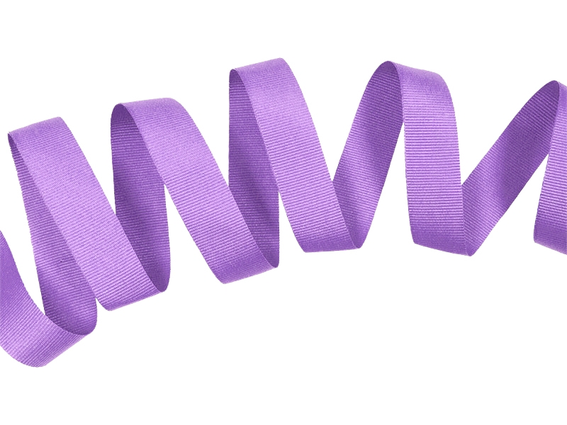 Grosgrain ribbon 20 mm/0,40 mm violet (375)