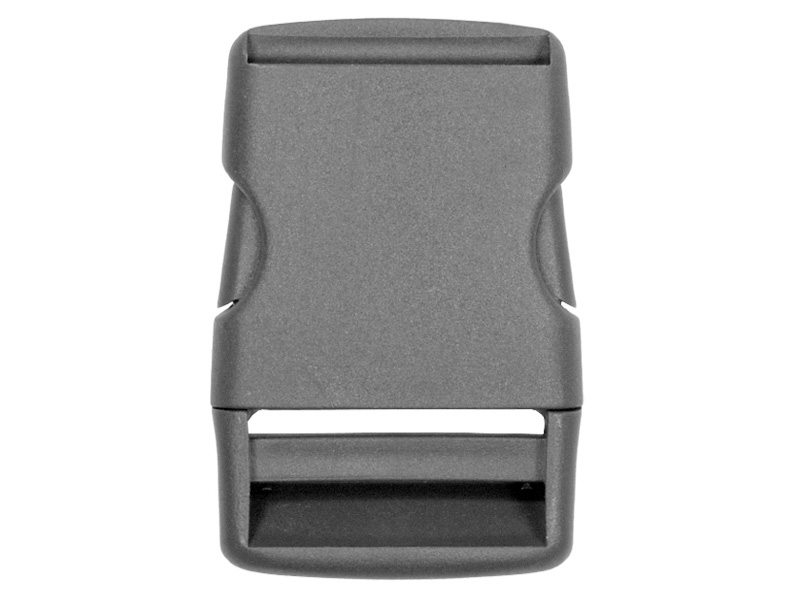 Plastic buckle 40 mm laura grey 100 pcs