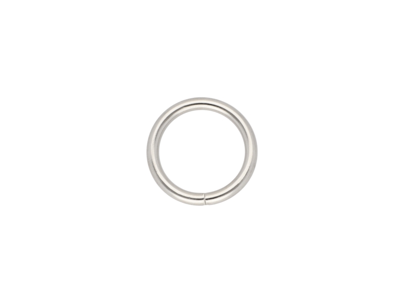 METAL RING 20/3 MM NICKEL WELDED 100 PCS