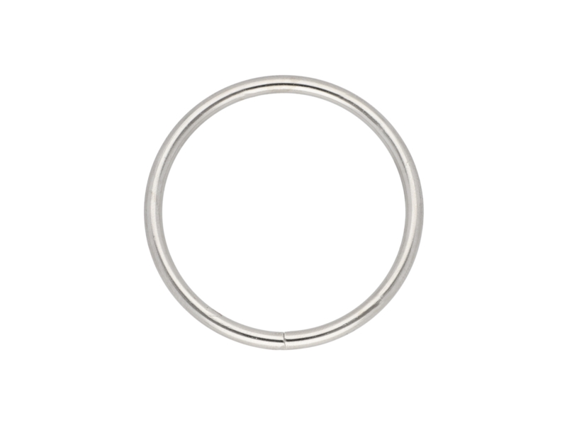 METALLRING 40/3 MM NICKEL GESCHWEISST 100 ST.