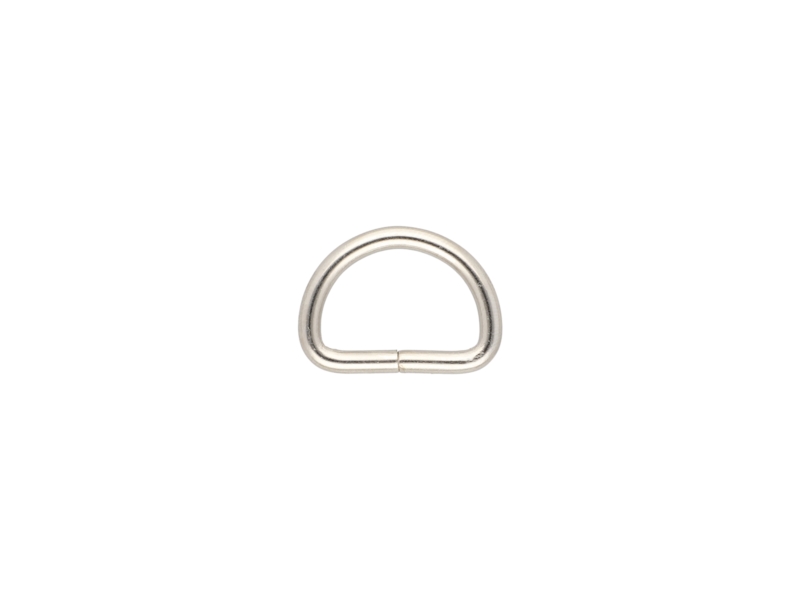 HALBRING AUS METALL 20/13/3 MM NICKEL GESCHWEISST 100 ST.