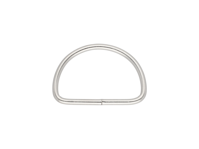 Półkole metalowe 40/25/3 mm nikiel spawane