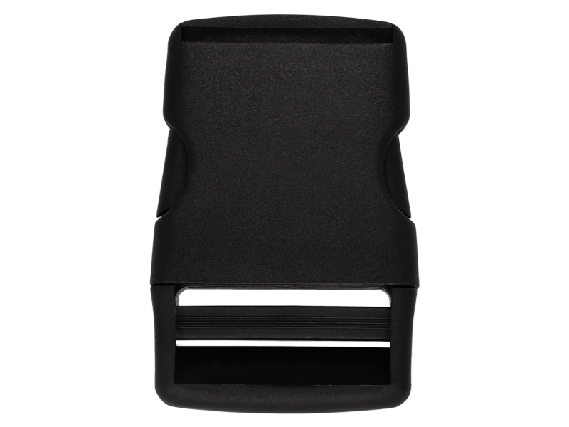 Plastic buckle 40 mm laura black 100 pcs