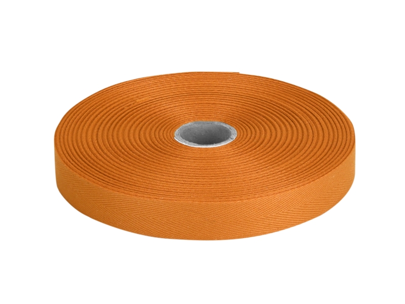 Taśma lamówka pasmanteryjna  15 mm/0,35 mm (506) żółta