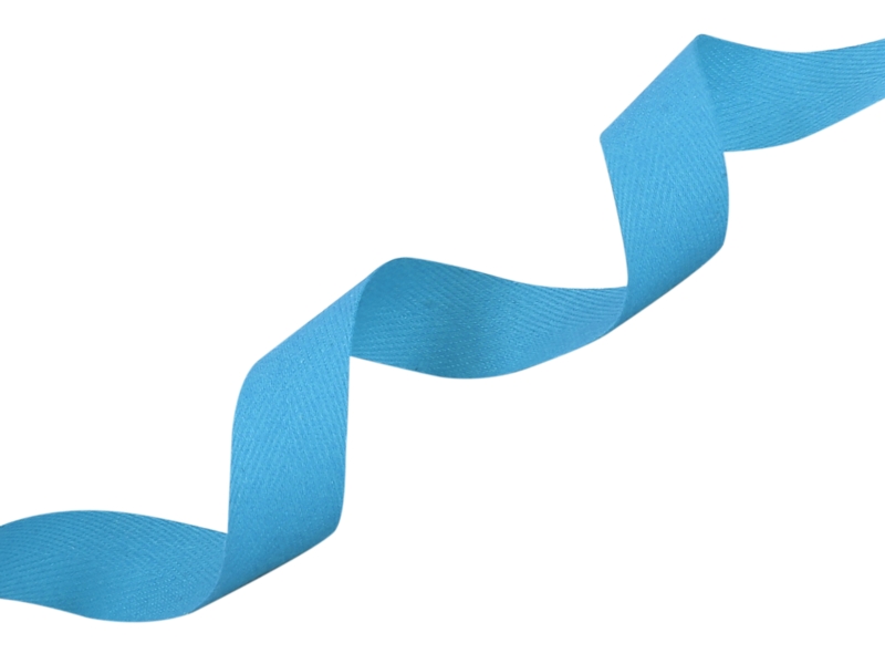 Cotton Twill Tape 25 mm/0,35 mm blue (144)