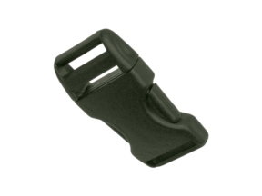 Klamra plastikowa 25x58 mm Laura oliwkowa