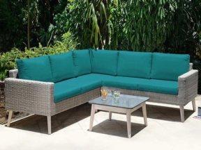 Kodura tkanina poliestrowa premium 600D*300D PVC (672) morska