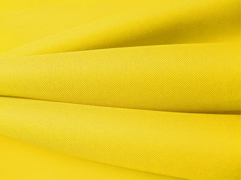 Polyester-stoff premium 600d*300d wasserdicht pvc-d-beschichtet hellgelb 611 150 cm 50 lm