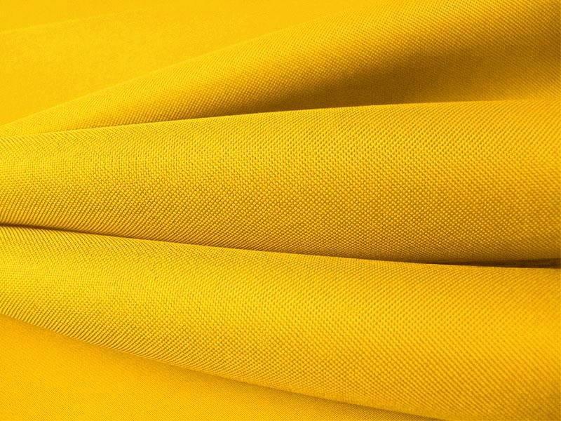 Polyester fabric premium 600d*300d waterproof pvc-d covered yellow 506 150 cm 50 mb