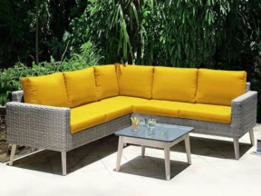 Kodura tkanina poliestrowa premium 600D*300D PVC (506) żółta