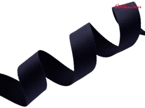 Polypropylene backing tape 25 mm / 1.2 mm navy blue (058)
